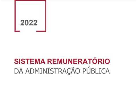 sistema remuneratório da administração pública 2022